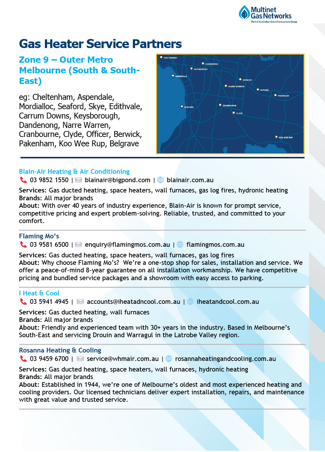Zone 9 Map 1